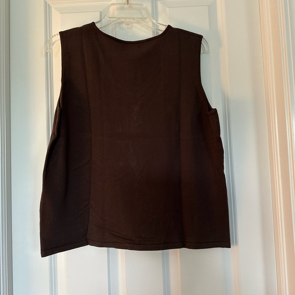 NWT Requirements Brown XL Tank Top - Picture 4 of 5